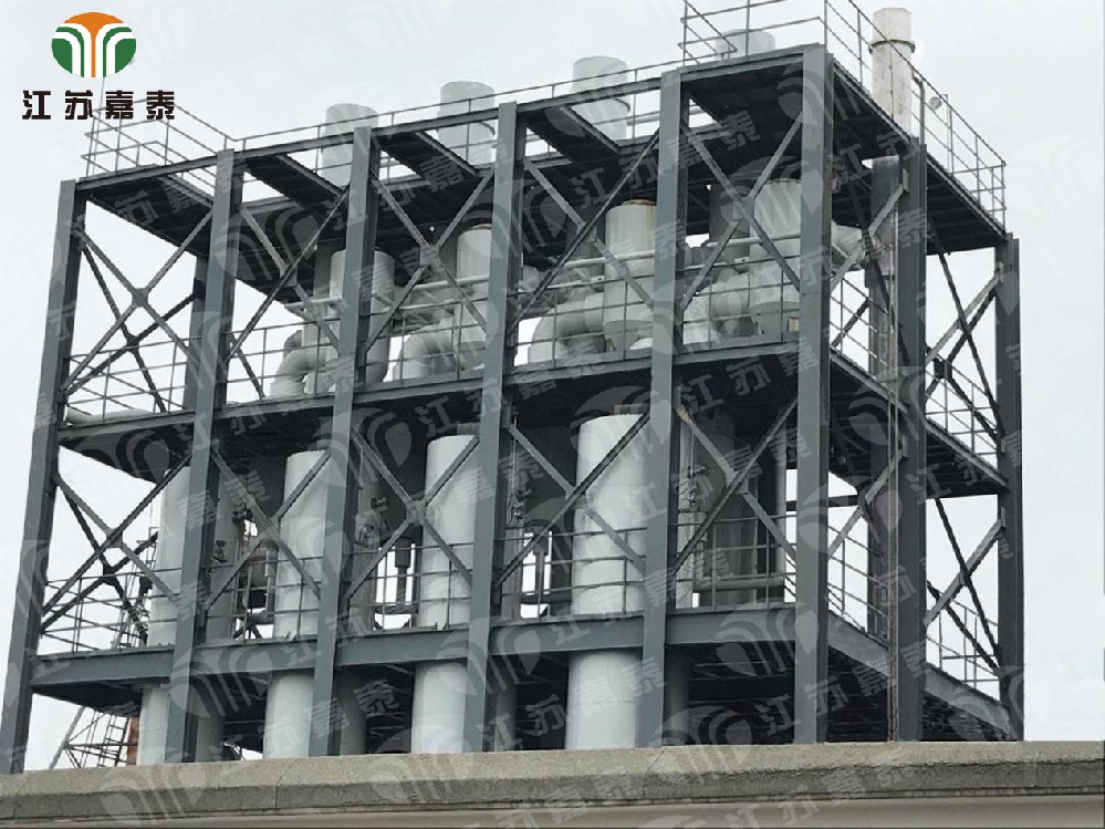 稀土行業高鹽廢水四效蒸發(fā)結晶系統